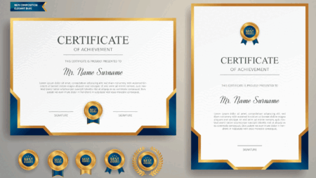 Diplomas / 1 a 10 Tamaño Carta u Oficio full color