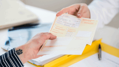 Recetas (Tal. 50 hojas Tam. 1/2 carta) b/n / 20 Talonarios (1000 recetas)